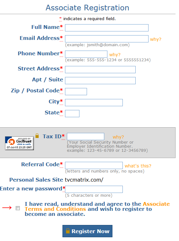 Motor Club of America Sign-up Process!